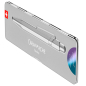 Preview: caran d ache 849 Kugelschreiber caran d Ache 849 ballpoint Claim Your Style 3 violett Metallbox von der Seite